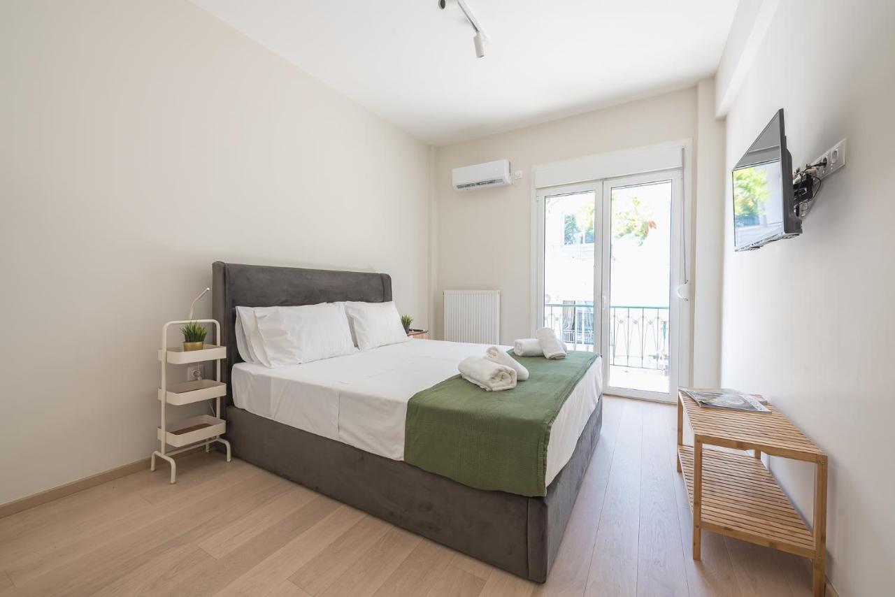 Stylish 2Bdr Apt By Acropolis Athén Kültér fotó